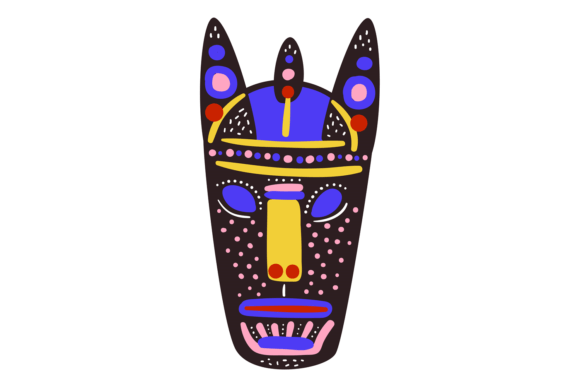 African Mask Font: Design With Cultural Depth