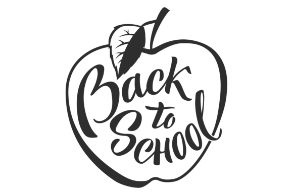 Back to School Lettering: A Decorative Logo for Nostalgic Branding