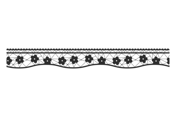 Black Lace Border: A Romantic Decorative Typeface for Elegant Design