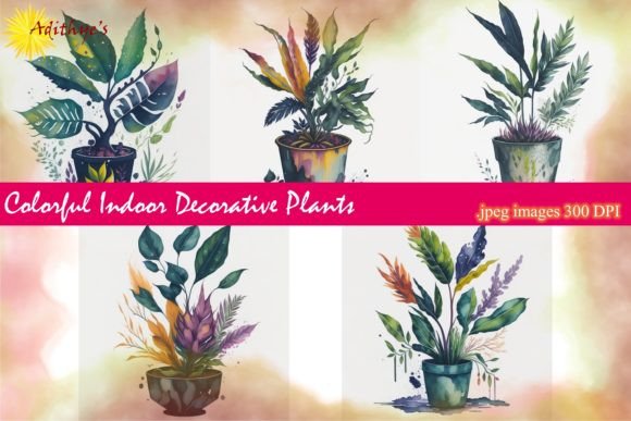 Breathe Life Into Your Designs with Colorful Indoor Decorative Plants