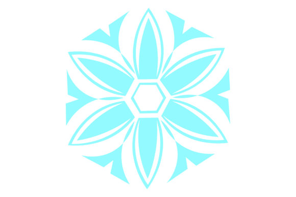 Decorative Blue Flowers: A Display Serif for Modern Branding