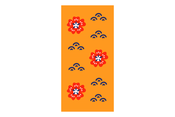 Japanese Floral Pattern: A Decorative Flow for Modern Design