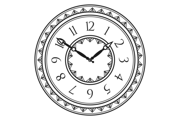 Retro Decorative Clock Round Face Hangin: Style Meets Function