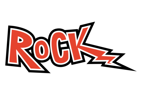 Rock Logo. Decorative Font Word. Music T: Amplify Your Visual Identity