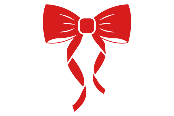 The Allure of the Red Decorative Bow Icon
