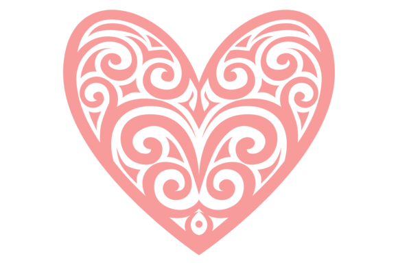 The Heart Shape with Decorative Ornament. Pi: More Than a Font, A Design Statement
